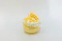 ICE-CREAM ROUND CUP MANGO CANDLE