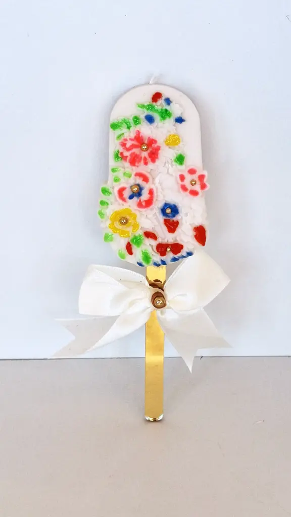 popsicle ice cream candle شمعة آيس كريم على عصا