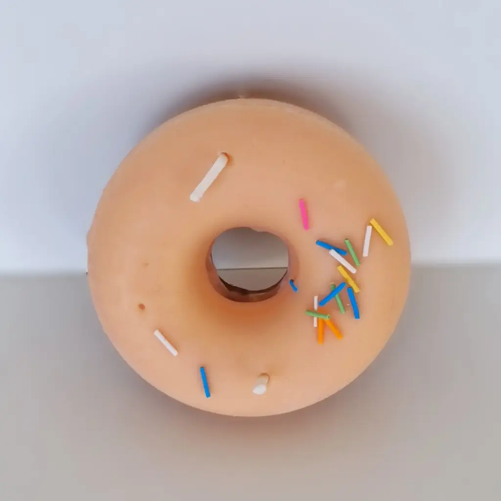 Donuts candle شمعة دونات (Orange)