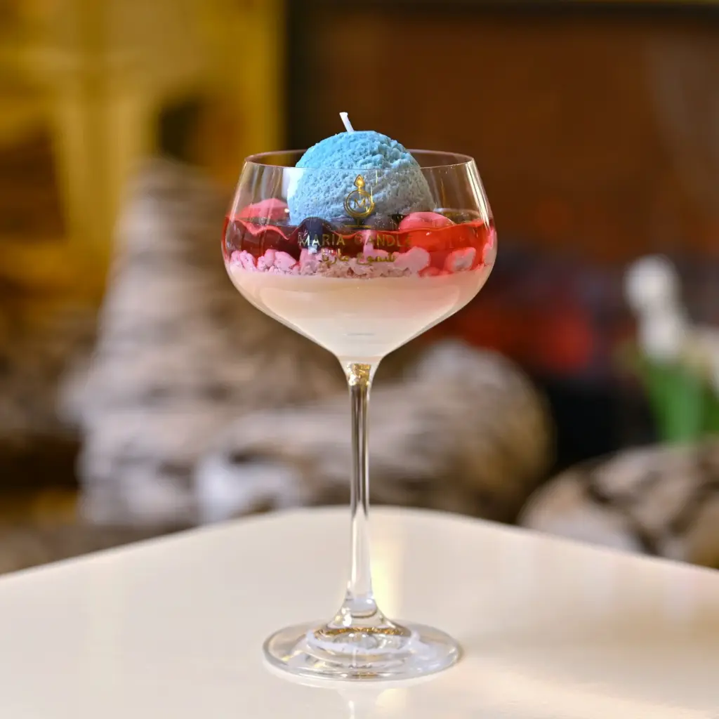 Maria signature medium cup candle شمعة ماريا كوب توقيع متوسطة