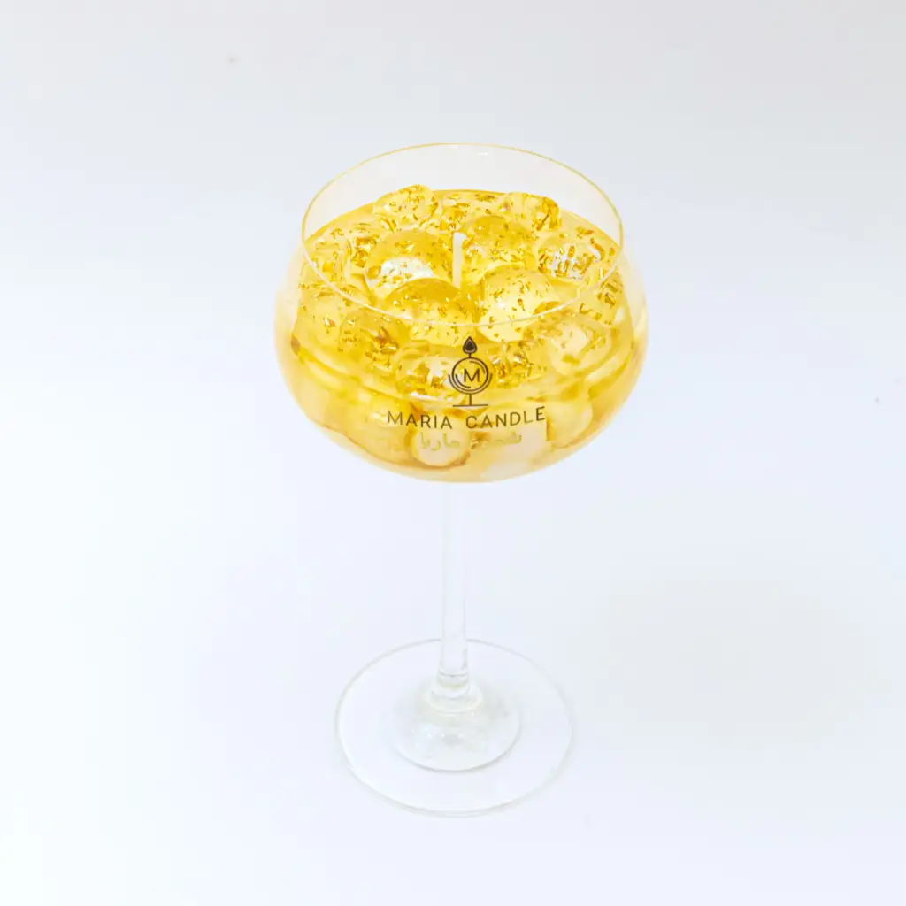Maria signature medium cup candle شمعة ماريا كوب توقيع متوسطة