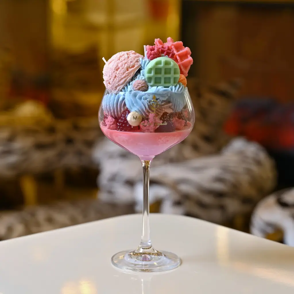 Maria signature medium cup candle شمعة ماريا كوب توقيع متوسطة