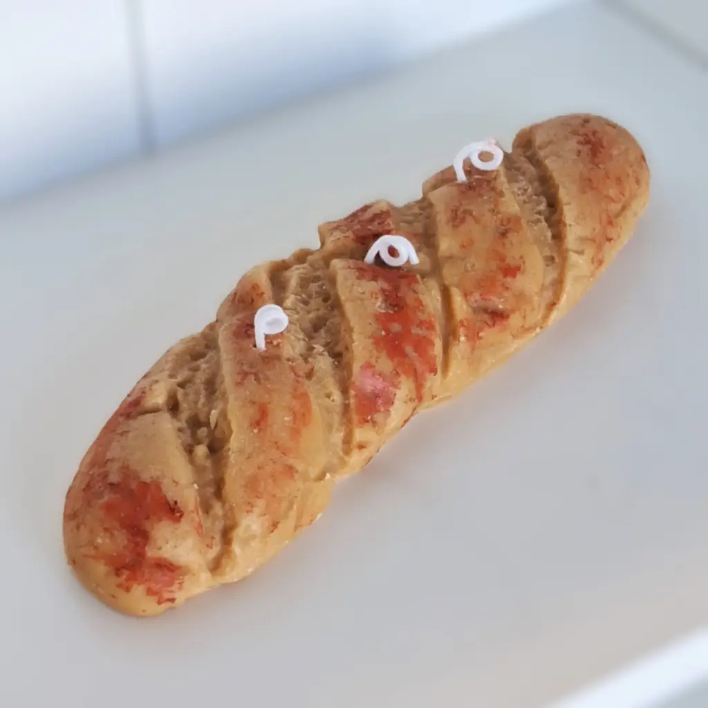 [Plain baguette candle] Plain baguette candle شمعة باغيت سادة