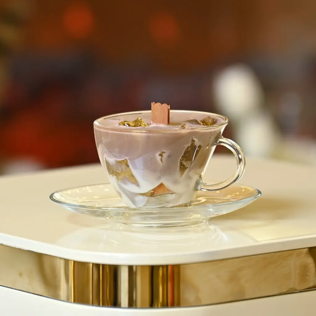 Ice coffee candle شمعة قهوة مثلجة