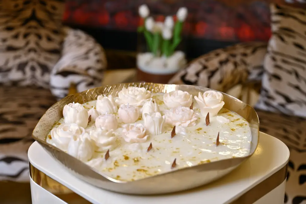 Bride Tray candle Large شمعة طبق عروس كبير