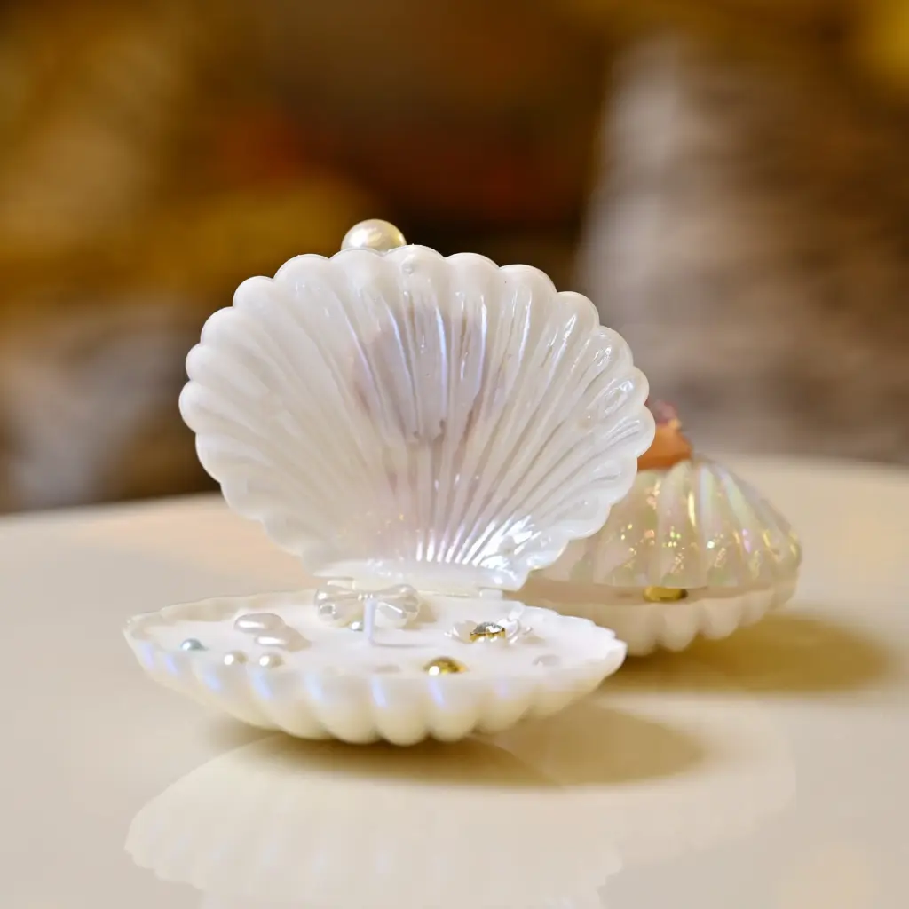 Bride Seashell Candle شمعة العروس صدفة البحر