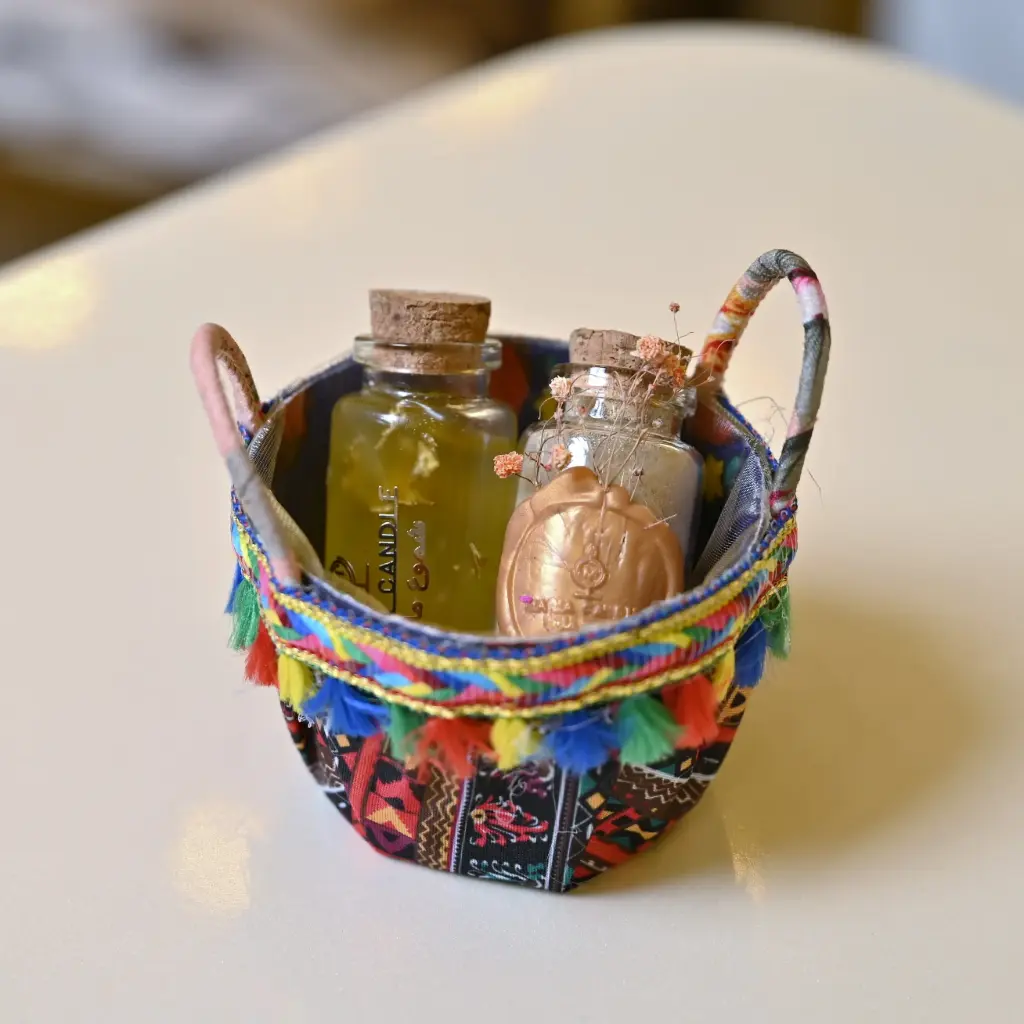 Bride henna candle basket شمعة سلة حناء العروس