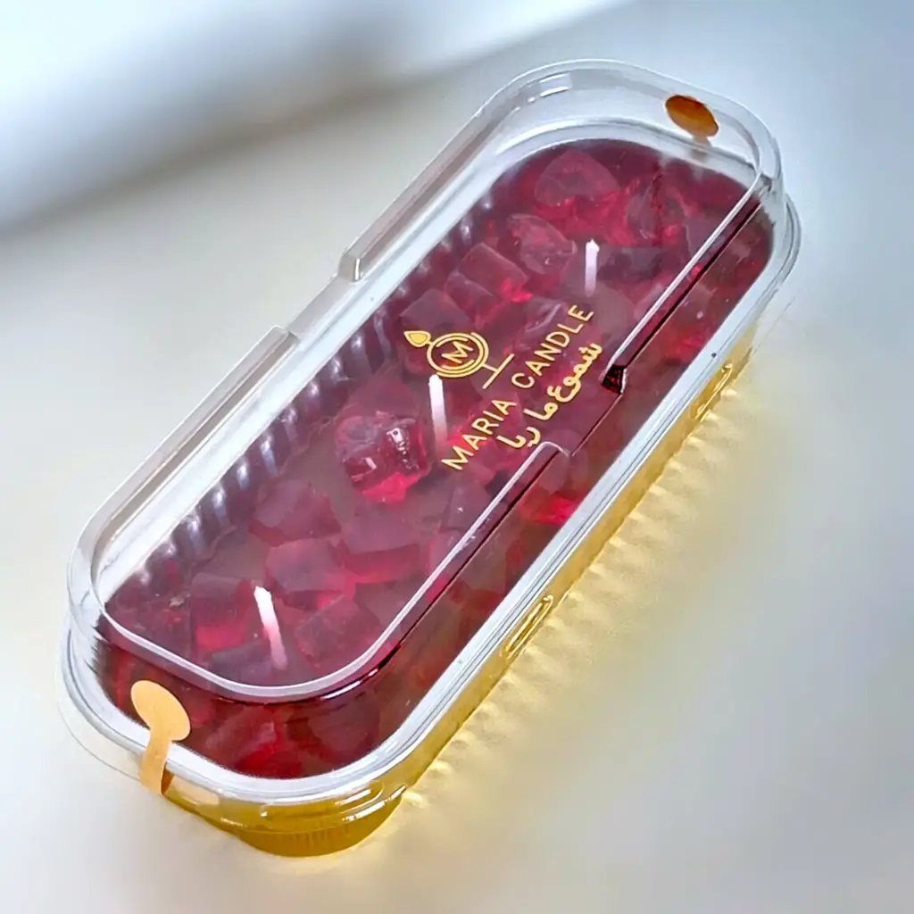 [Aliminuim container crème candle jelly] Aliminuim container crème candle jelly شمعة كريم حلوى في علبة ألمنيوم بالجيلي