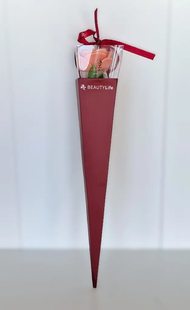 Garden flower with box candle شمعة زهور الحديقة مع صندوق