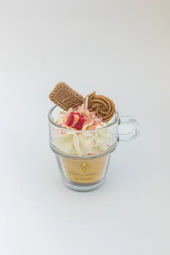 ICE-CREAM CUP LOTUS CANDLE