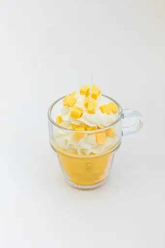ICE-CREAM CUP MANGO CANDLE